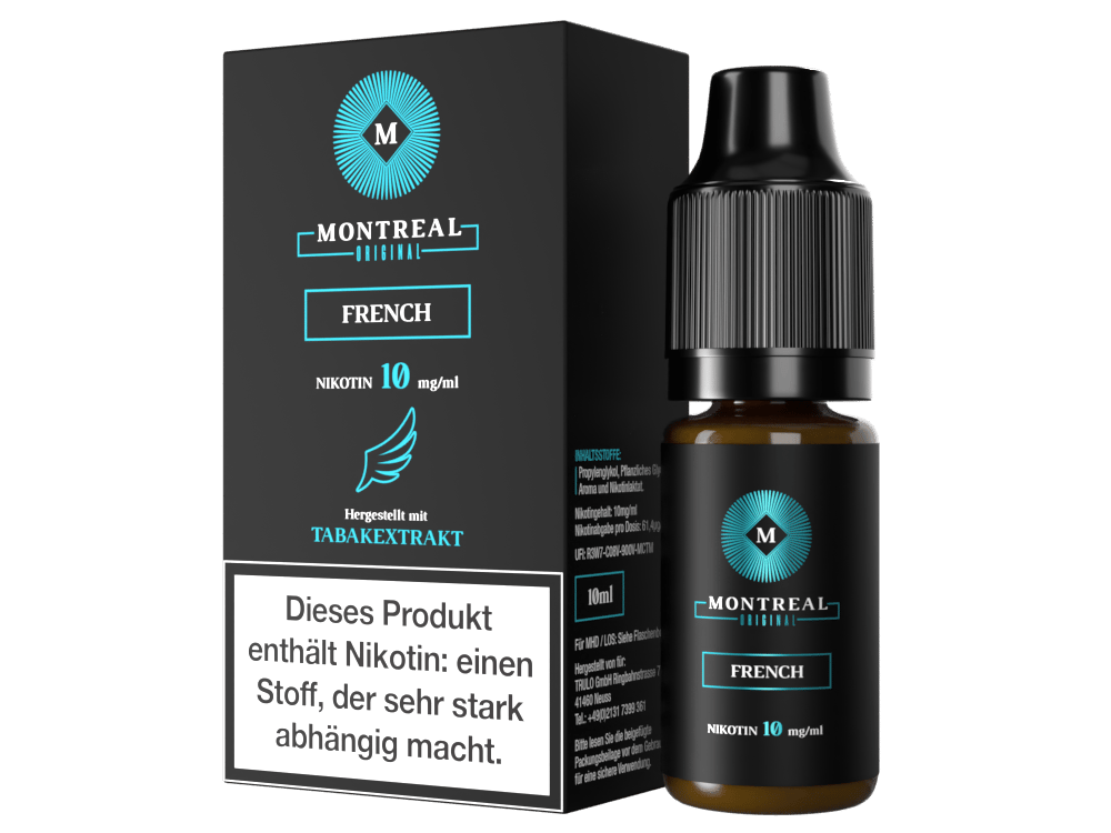 Montreal Original - French - Nikotinsalz Liquid 10 mg/ml