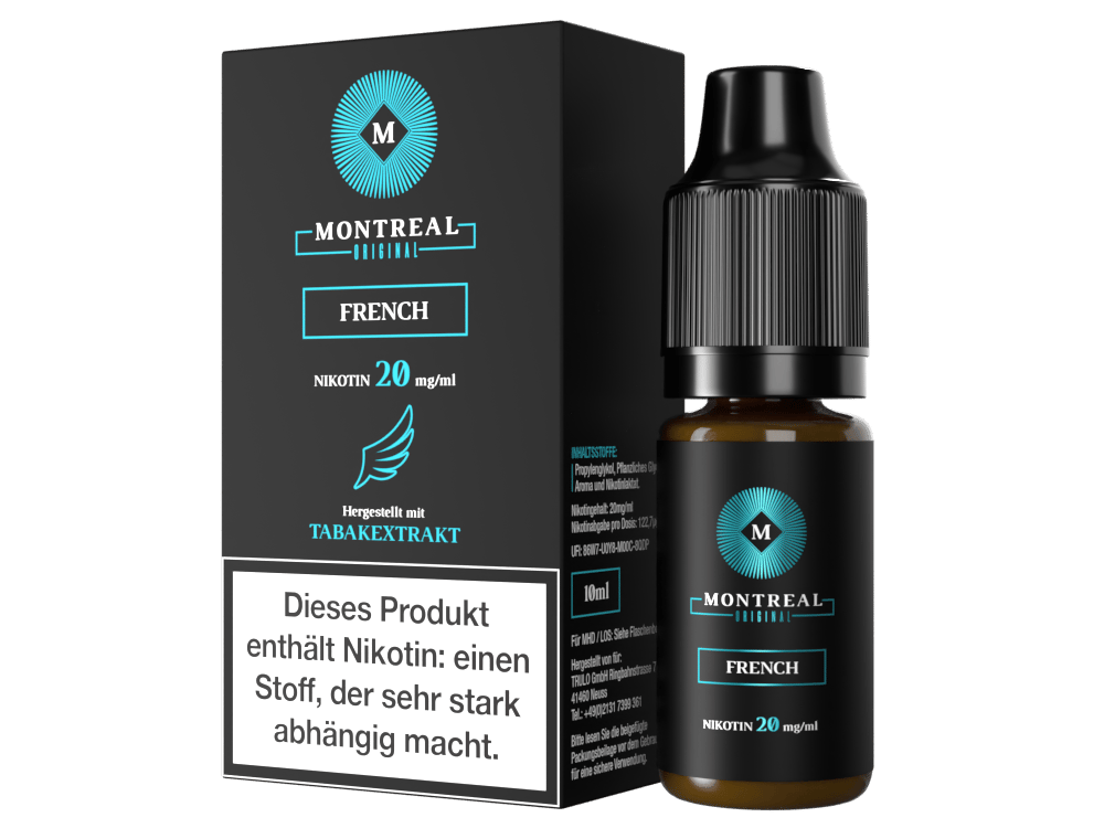 Montreal Original - French - Nikotinsalz Liquid 20 mg/ml