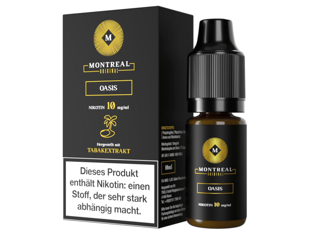 Montreal Original - Oasis - Nikotinsalz Liquid 10 mg/ml
