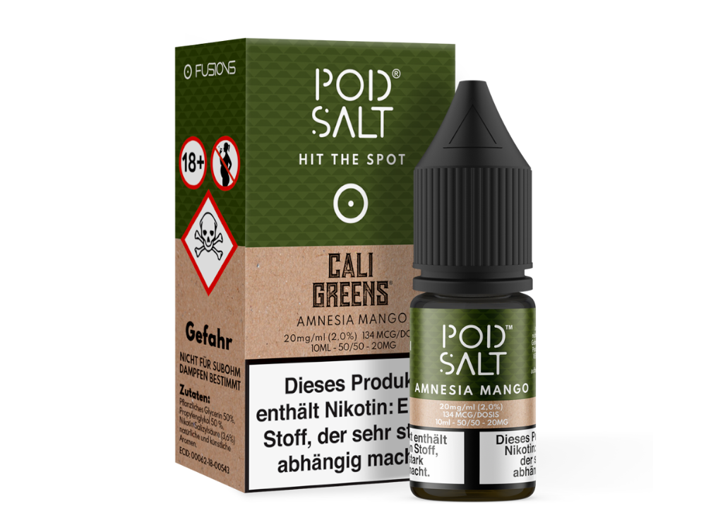 Pod Salt Fusion - Amnesia Mango - Nikotinsalz Liquid 20 mg/ml