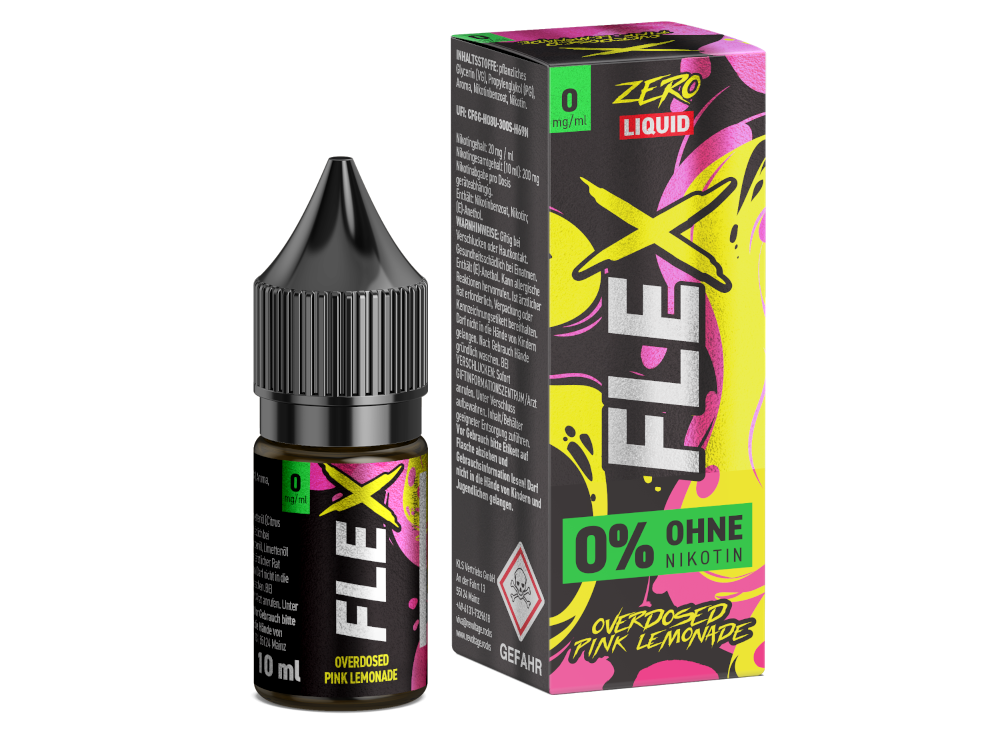 Revoltage - FLEX - Overdosed Pink Lemonade - Nikotinsalz Liquid 0 mg/ml