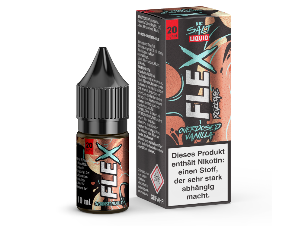 Revoltage - FLEX - Overdosed Vanilla - Nikotinsalz Liquid 20 mg/ml