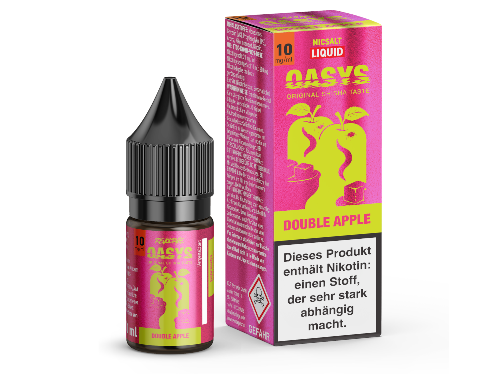 Revoltage - OASYS - Double Apple - Hybrid Nikotinsalz Liquid 10 mg/ml 15er Packung