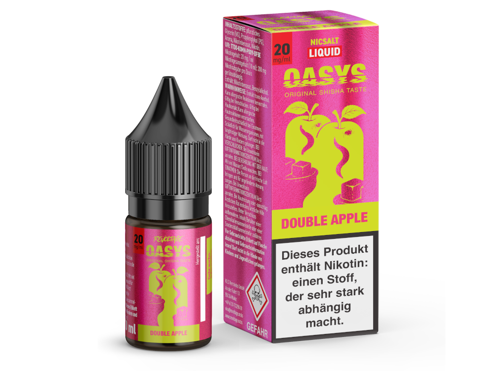 Revoltage - OASYS - Double Apple - Hybrid Nikotinsalz Liquid 20 mg/ml