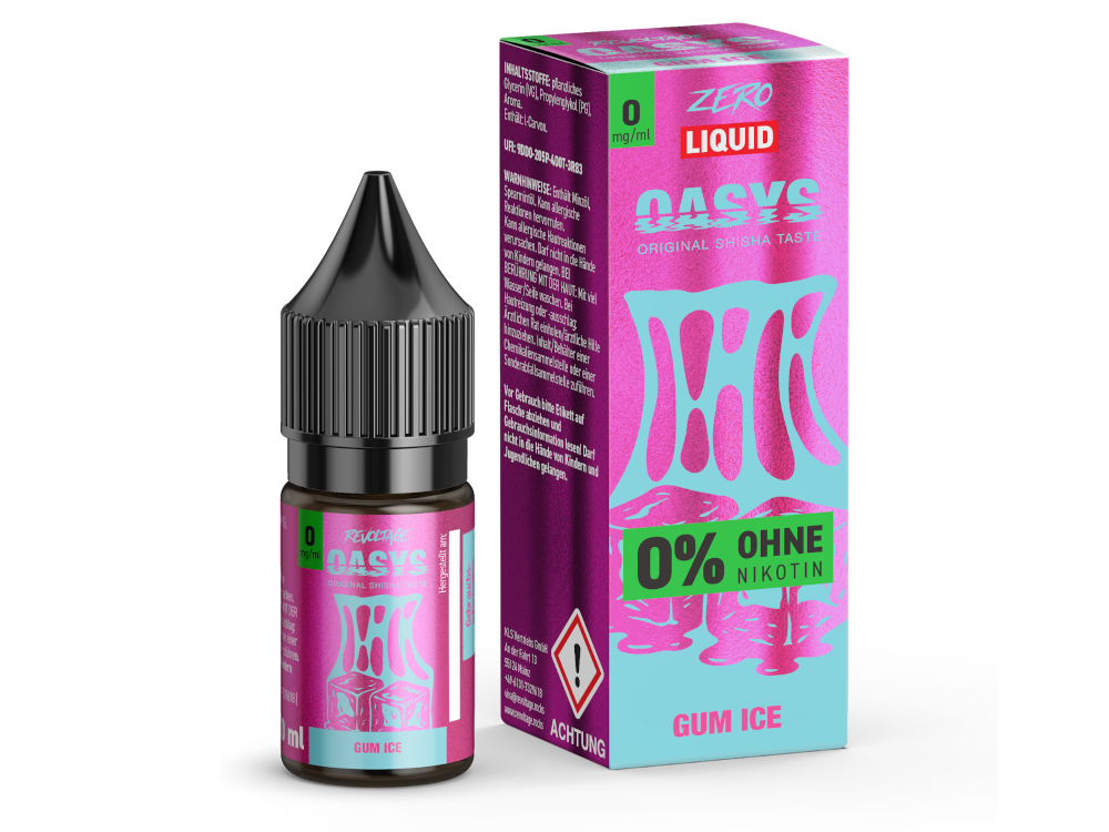 Revoltage - OASYS - Gum Ice - Hybrid Nikotinsalz Liquid 0 mg/ml 15er Packung