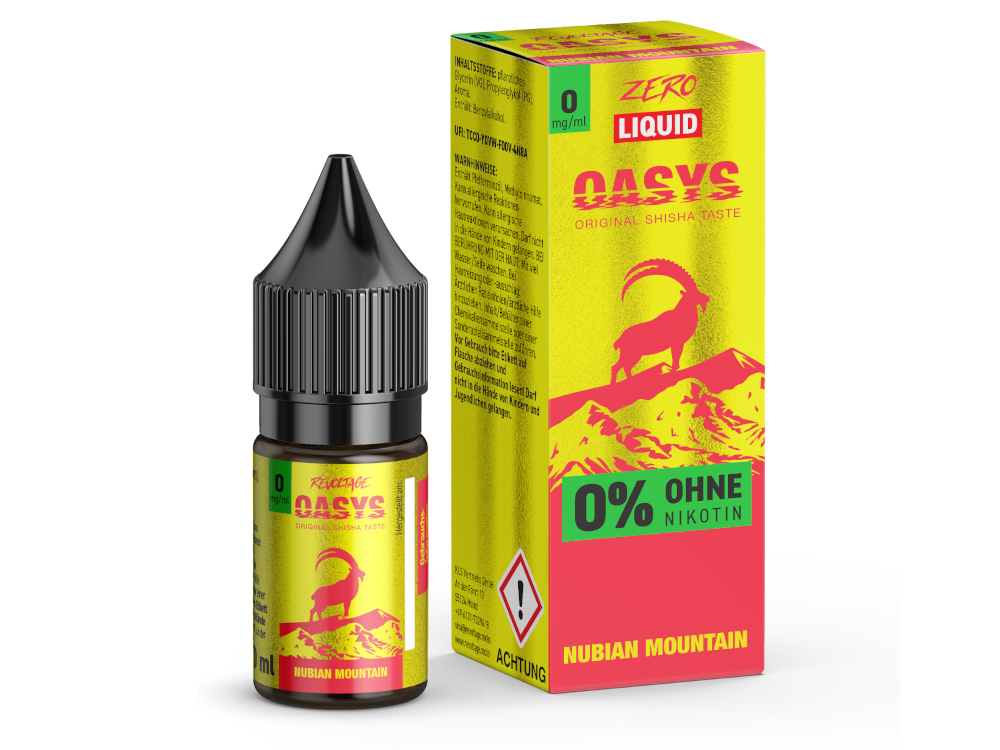 Revoltage - OASYS - Nubian Mountain - Hybrid Nikotinsalz Liquid 0 mg/ml 15er Packung