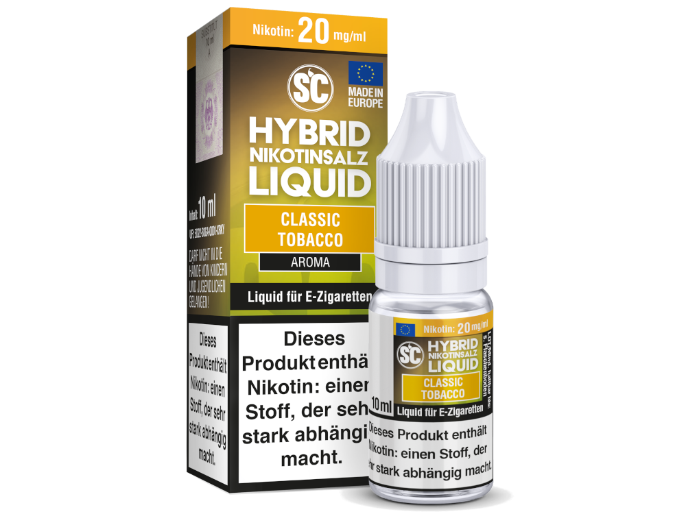 SC - Classic Tobacco - Hybrid Nikotinsalz Liquid 5 mg/ml