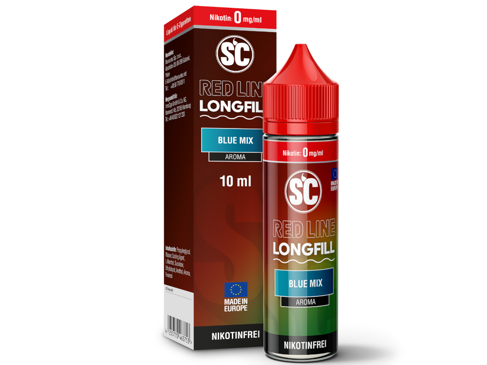 SC - Red Line - Aroma Blue Mix 10 ml 10er Packung