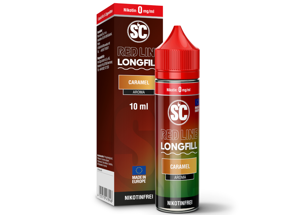 SC - Red Line - Aroma Caramel 10 ml 10er Packung