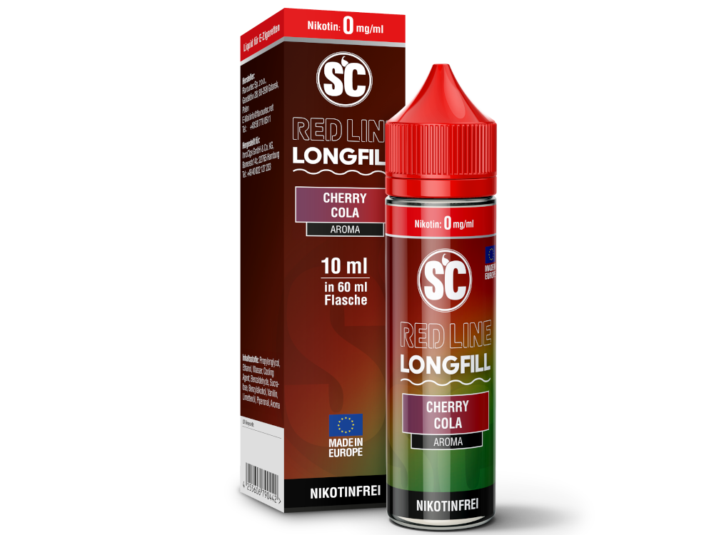 SC - Red Line - Aroma Cherry Cola 10 ml 10er Packung