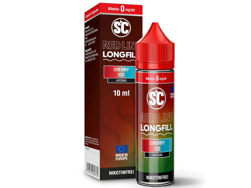 SC - Red Line - Aroma Cherry Ice 10 ml 10er Packung
