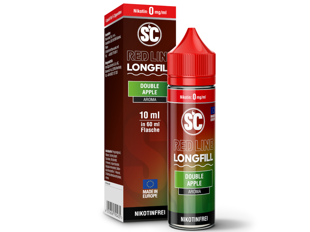 SC - Red Line - Aroma Double Apple 10 ml 10er Packung