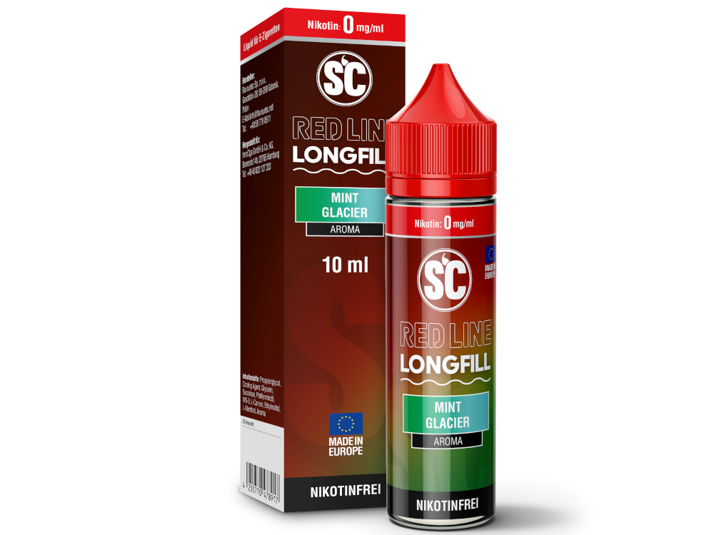 SC - Red Line - Aroma Mint Glacier 10 ml 10er Packung