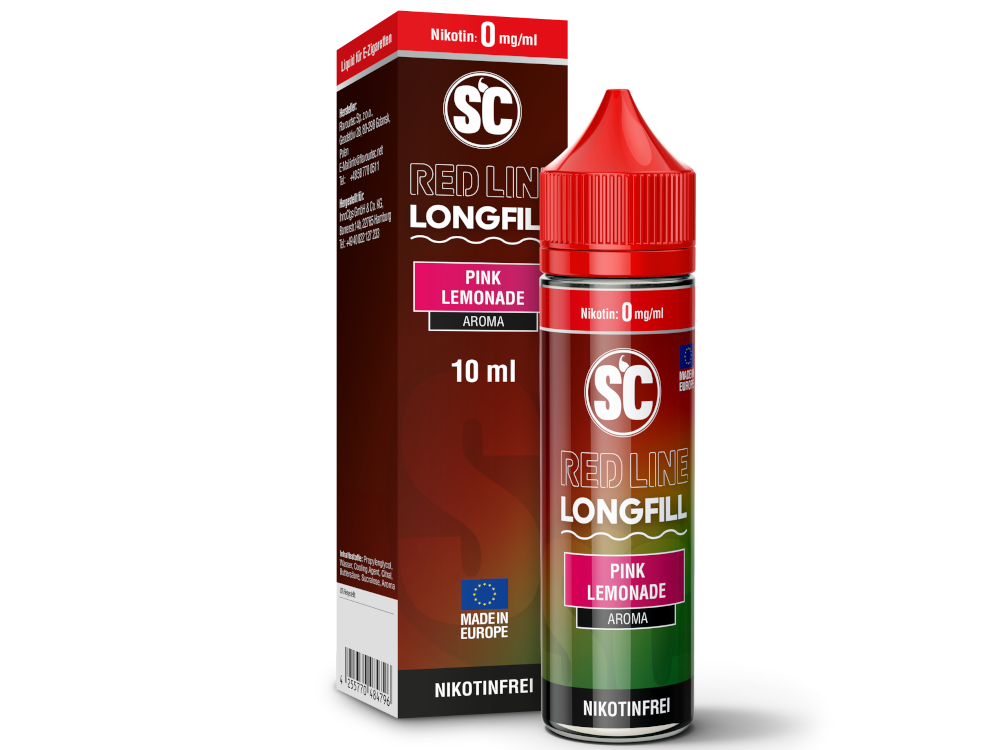 SC - Red Line - Aroma Pink Lemonade 10 ml 10er Packung