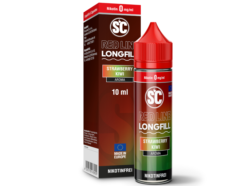 SC - Red Line - Aroma Strawberry Kiwi 10 ml 10er Packung