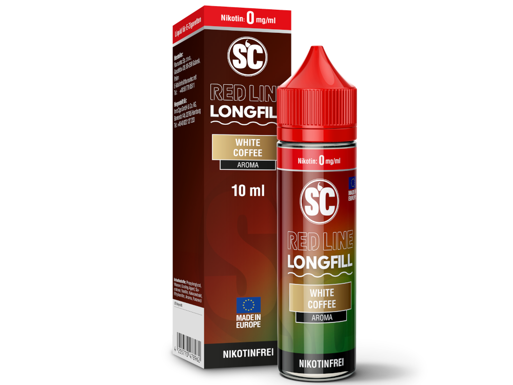 SC - Red Line - Aroma White Coffee 10 ml 10er Packung
