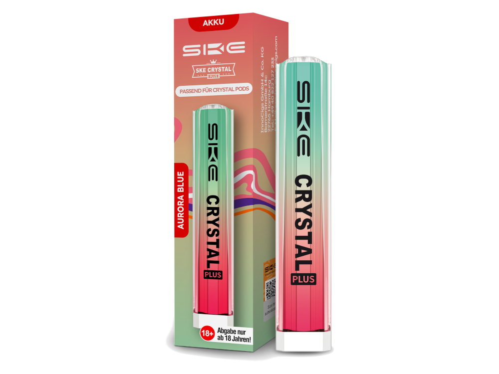 SKE - Crystal Plus Akku 400 mAh aurora-blau 240er Packung