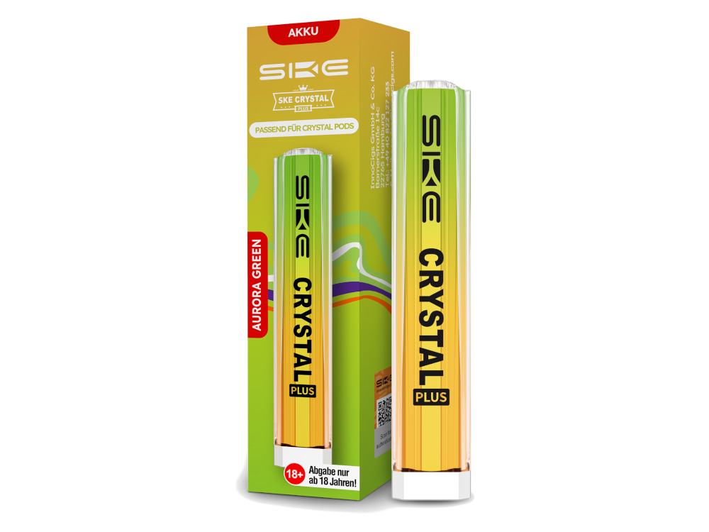 SKE - Crystal Plus Akku 400 mAh aurora-grün 240er Packung