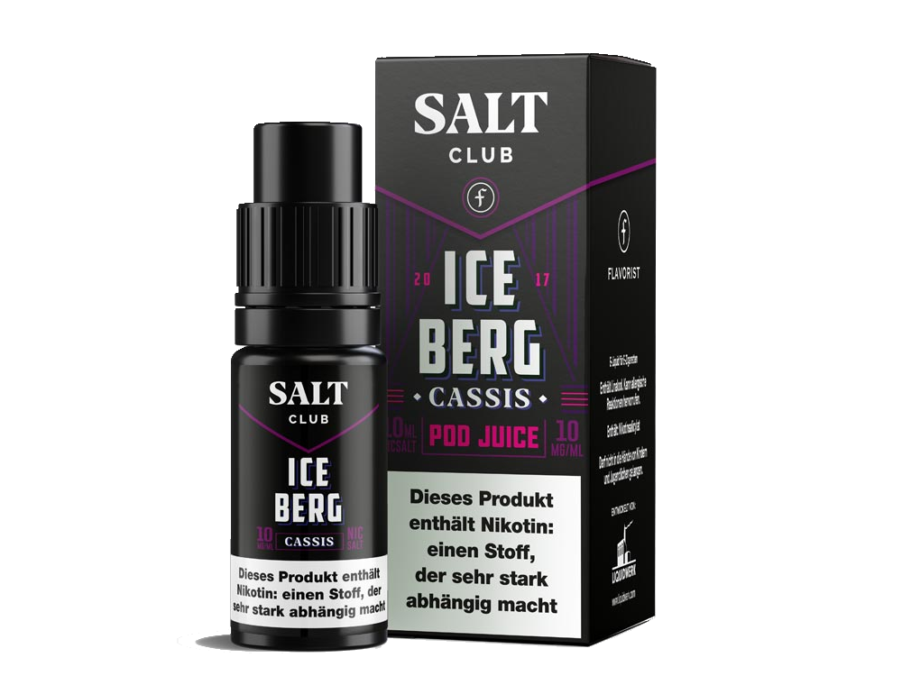 Salt Club - Flavorist Iceberg - Cassis - Nikotinsalz Liquid 20 mg/ml