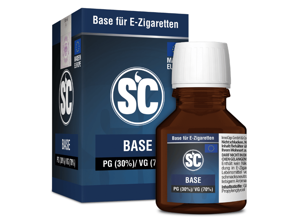 SC - 50 ml Basis 30PG/70VG 0 mg/ml 5er Packung