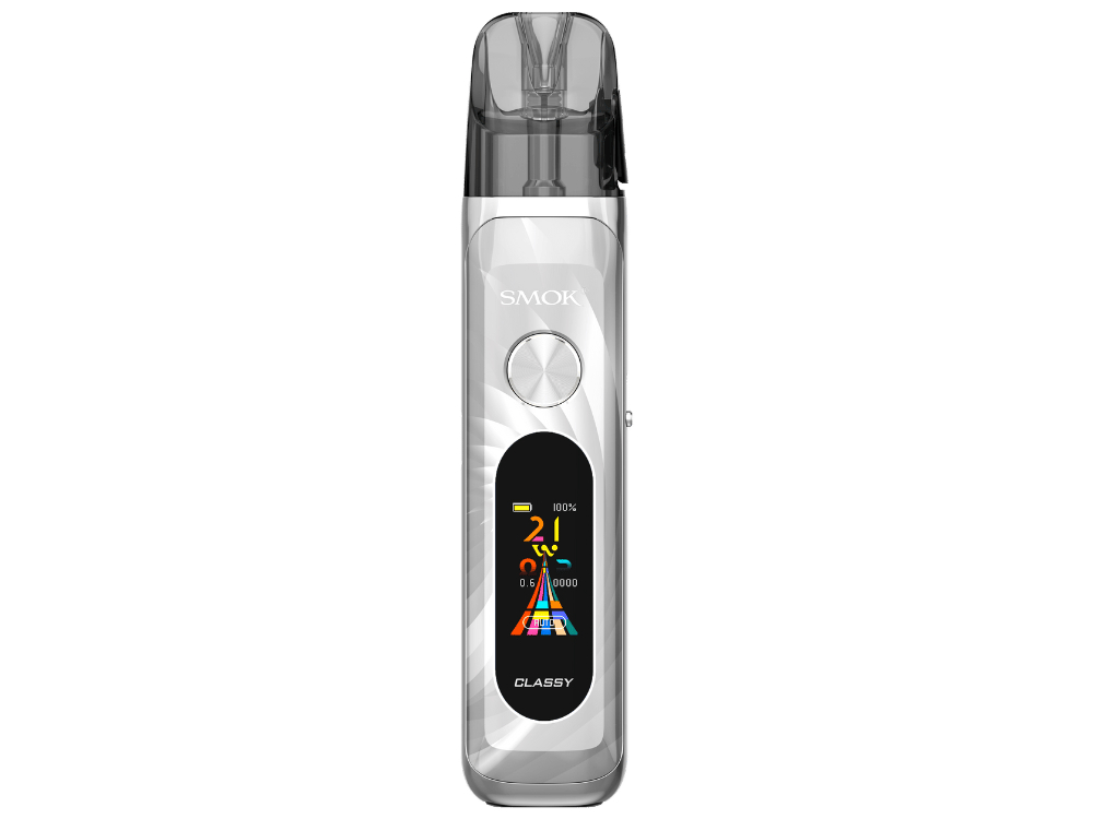 Smok - Novo Classy E-Zigaretten Set Silver White 5er Packung