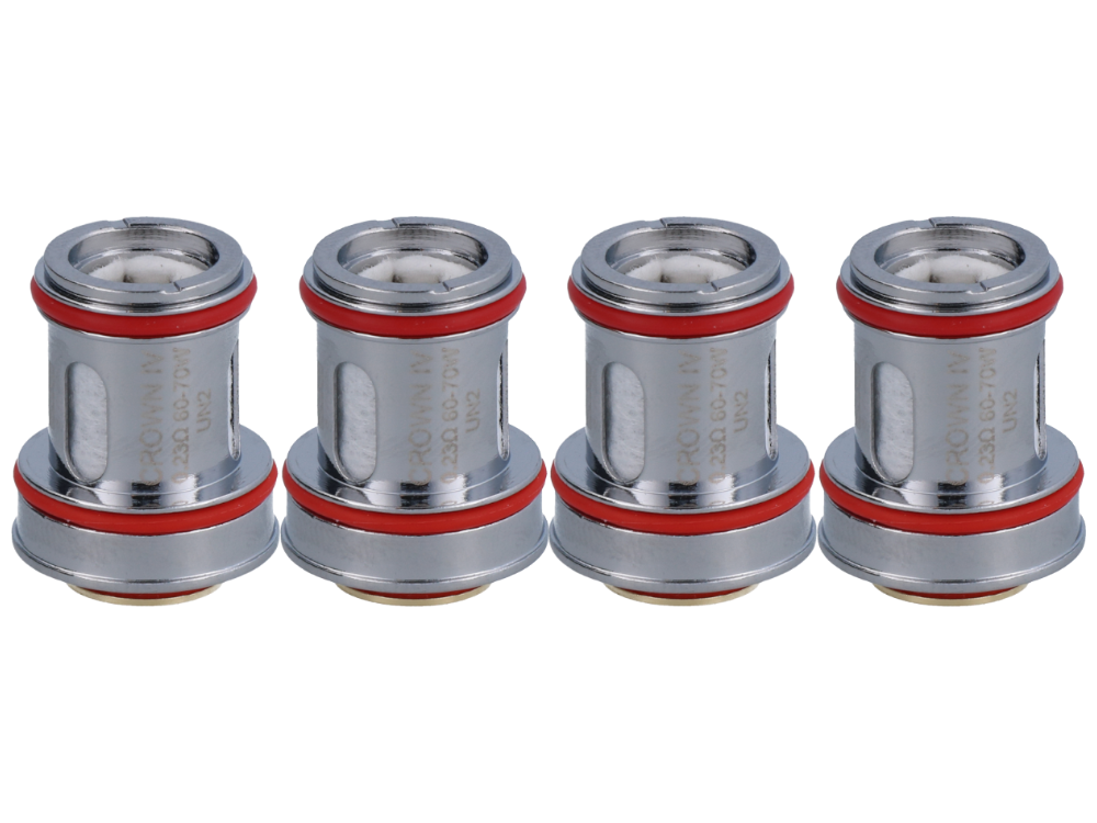 Uwell - Crown 4 UN2 Heads 0,23 Ohm (4 Stück pro Packung)