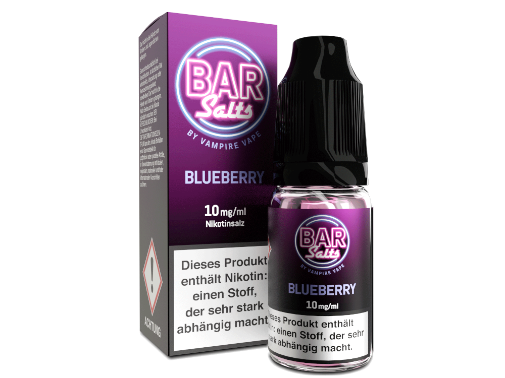Vampire Vape - Bar Salts - Blueberry - Nikotinsalz Liquid 10 mg/ml 10er Packung