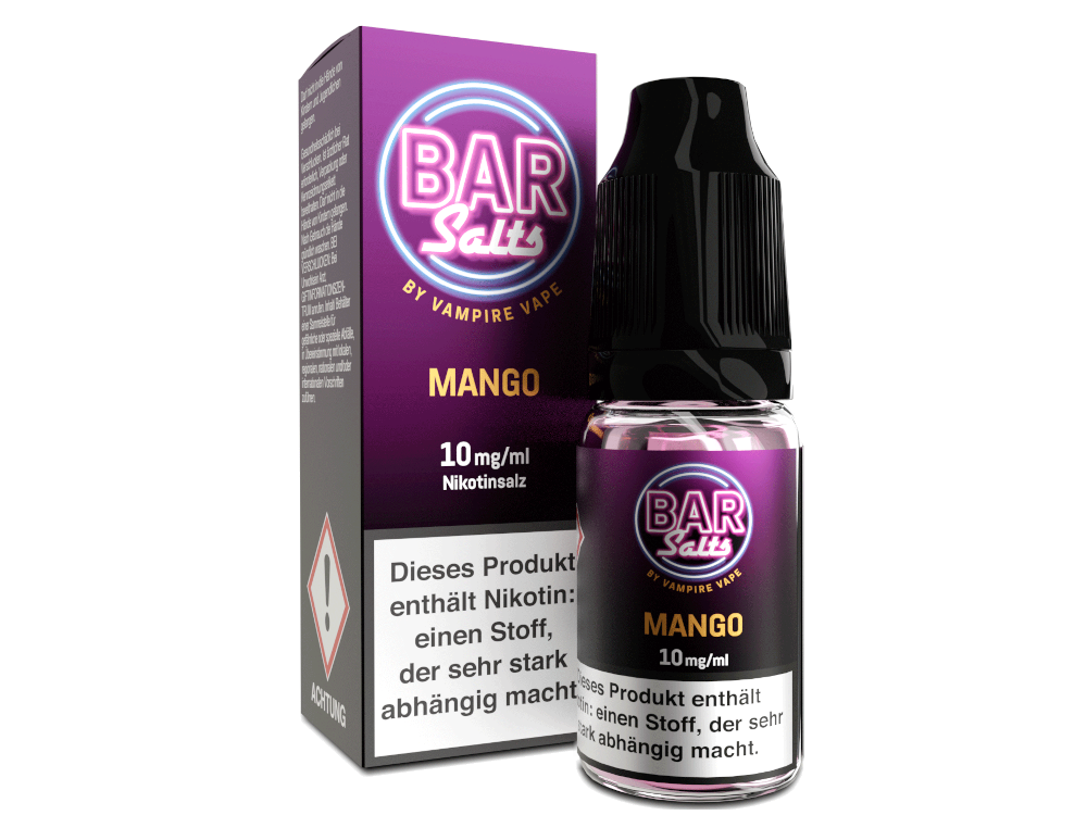 Vampire Vape - Bar Salts - Mango - Nikotinsalz Liquid 10 mg/ml 10er Packung