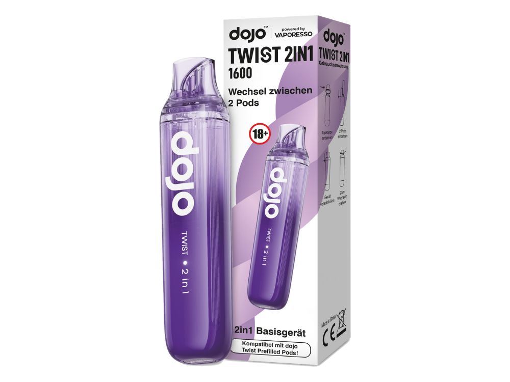 Vaporesso - Dojo - Twist 2in1 Akku 950 mAh (Basisgerät) lila
