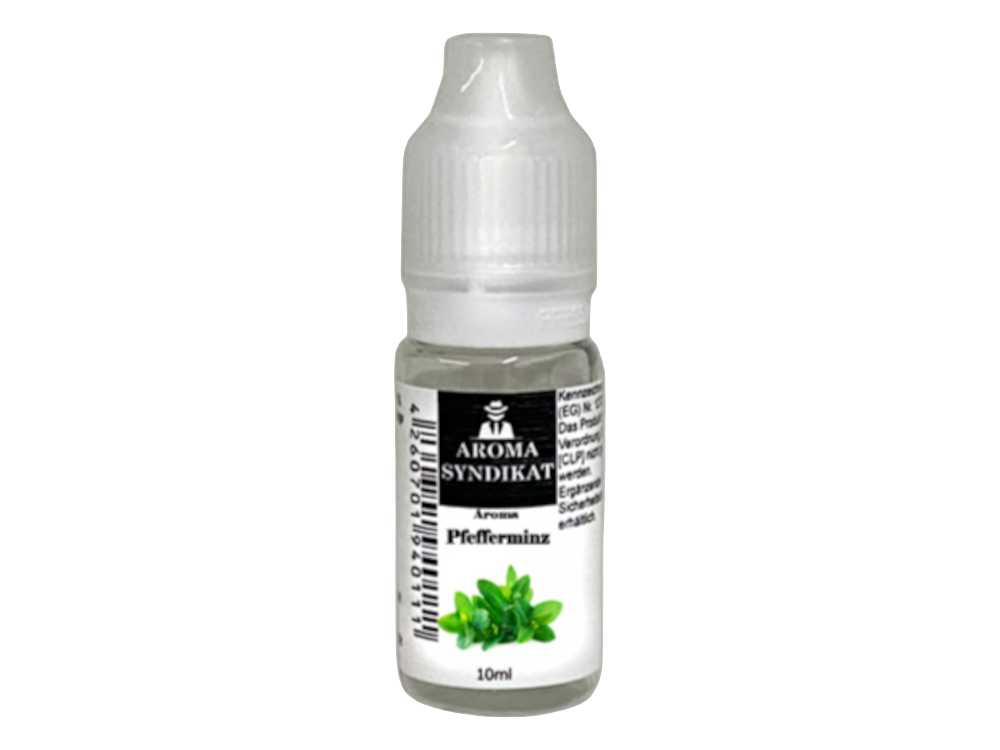 Aroma Syndikat - Pure - Aroma Pfefferminz 10 ml 10er Packung