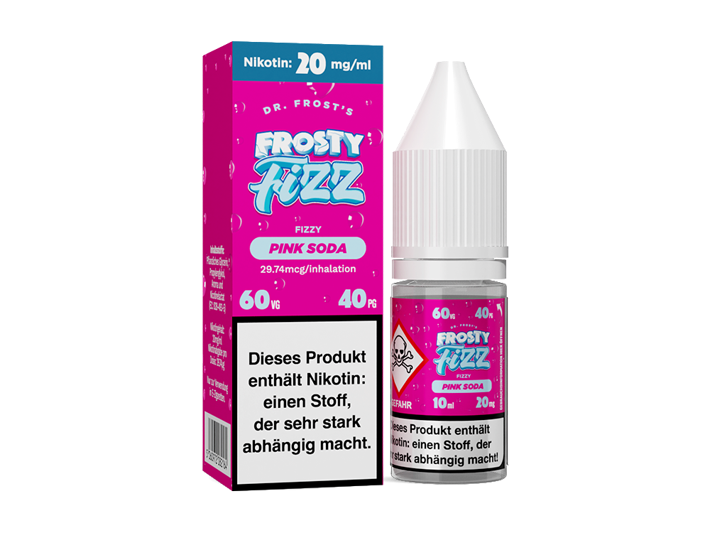 Dr. Frost - Frosty Fizz - Pink Soda - Nikotinsalz Liquid 20 mg/ml 10er Packung