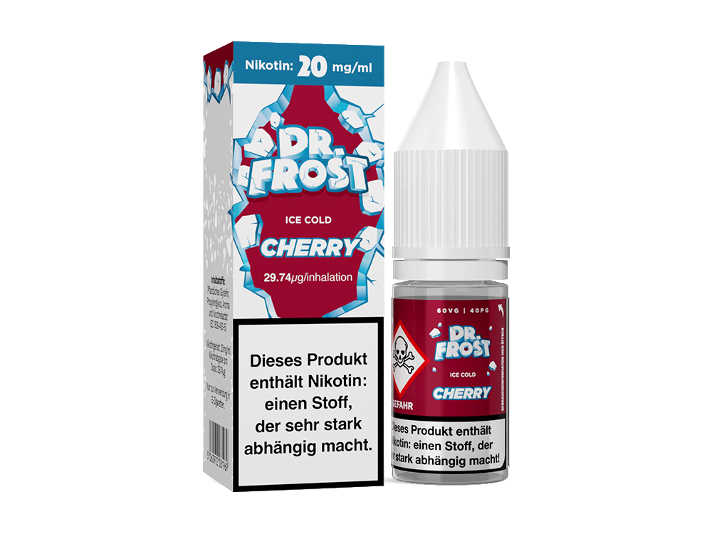 Dr. Frost - Ice Cold - Cherry - Nikotinsalz Liquid 20 mg/ml
