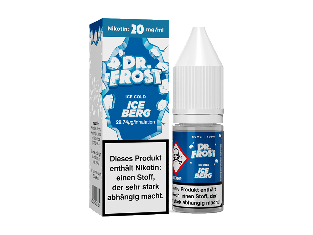 Dr. Frost - Ice Cold - Iceberg - Nikotinsalz Liquid 20 mg/ml