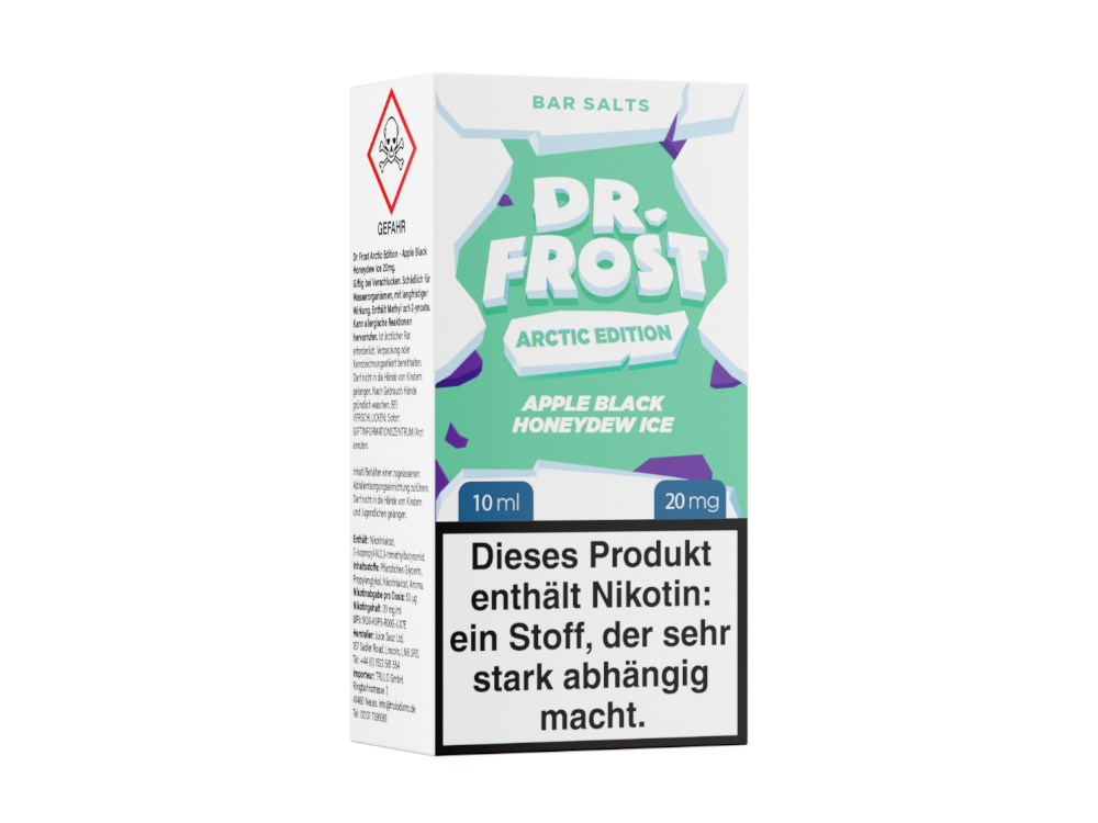 Dr. Frost - Arctic Edition - Apple Black Honeydew Ice - Nikotinsalz Liquid 20 mg/ml