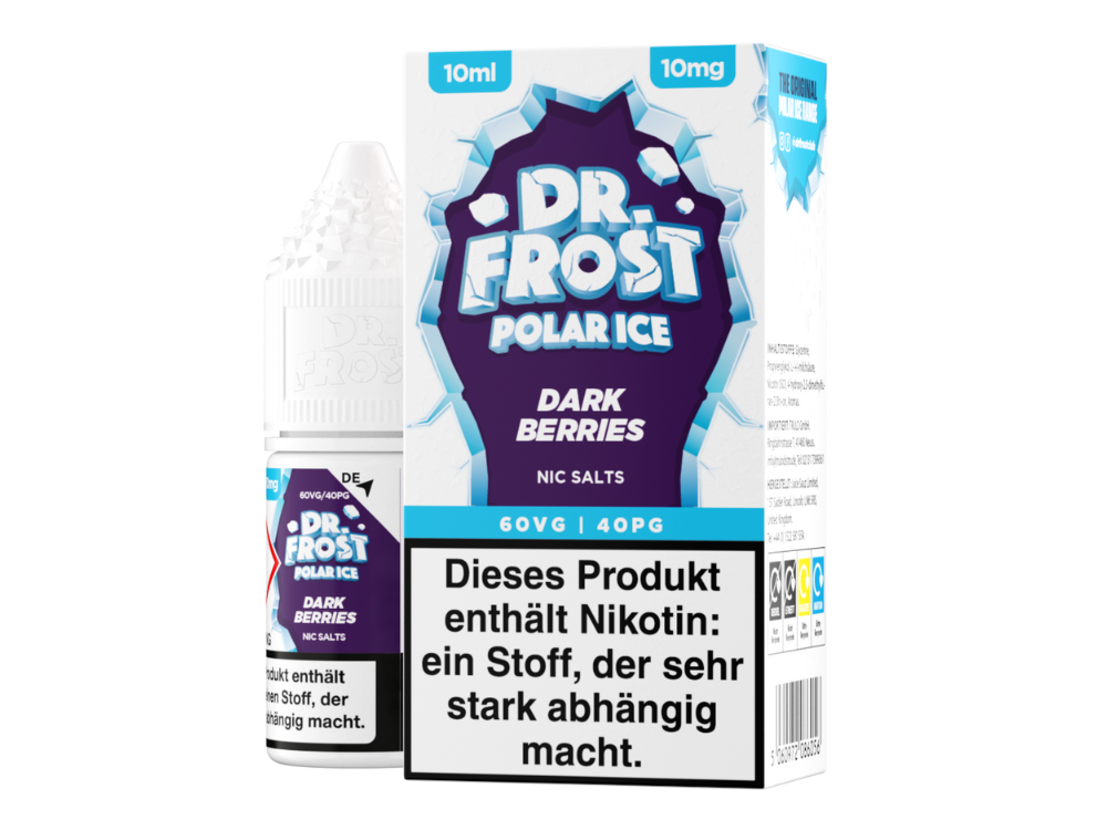 Dr. Frost - Polar Ice - Dark Berries - Nikotinsalz Liquid 10 mg/ml