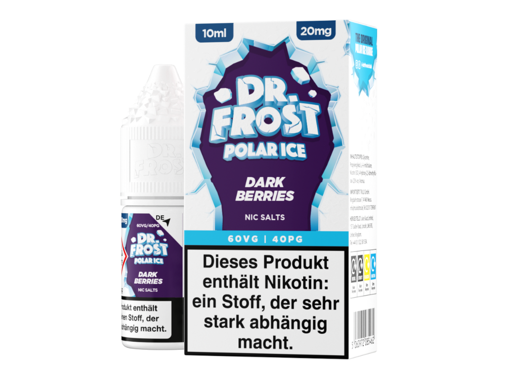 Dr. Frost - Polar Ice - Dark Berries - Nikotinsalz Liquid 20 mg/ml