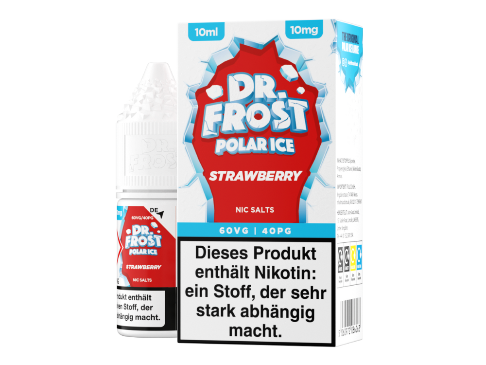 Dr. Frost - Polar Ice - Strawberry - Nikotinsalz Liquid 10 mg/ml