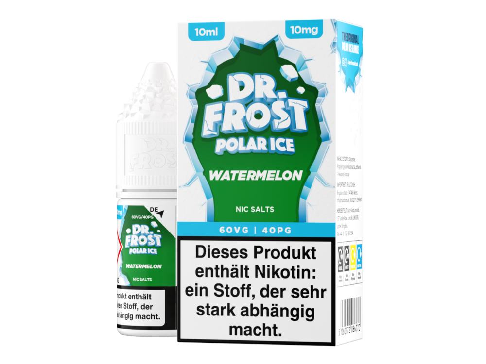 Dr. Frost - Polar Ice - Watermelon - Nikotinsalz Liquid 10 mg/ml