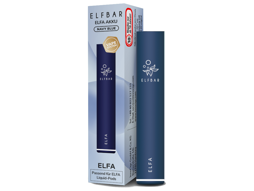 Elfbar - Elfa Akku 500 mAh blau