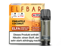 Elfbar - Elfa Pod Pineapple Coconut 20 mg/ml (2 Stück pro Packung)