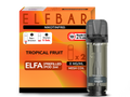 Elfbar - Elfa Pod Tropical Fruit 0 mg/ml (2 Stück pro Packung)