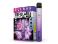 Elfbar - Elfa Turbo E-Zigaretten Set aurora-lila 10er Packung