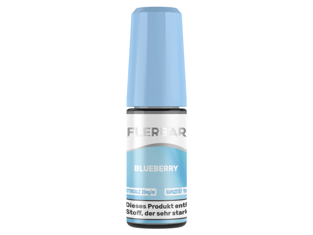 Flerbar Liquid - Blueberry - Nikotinsalz Liquid 20 mg/ml 10er Packung