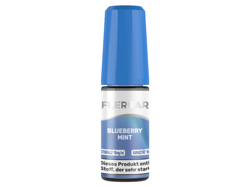 Flerbar Liquid - Blueberry Mint - Nikotinsalz Liquid 10 mg/ml 10er Packung