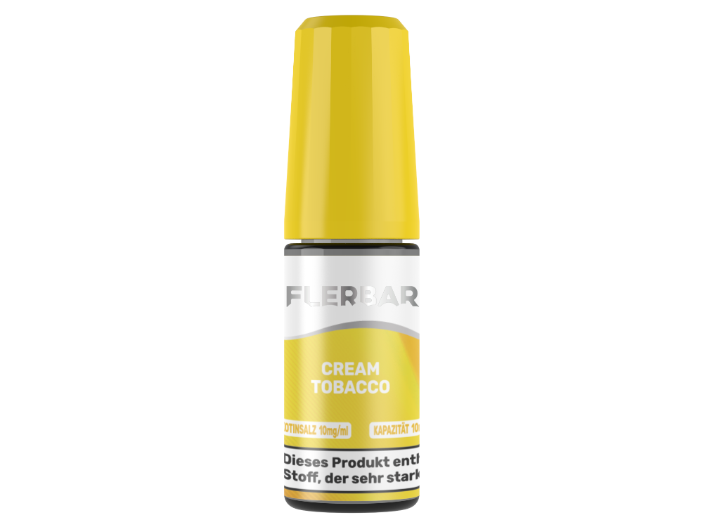 Flerbar Liquid - Cream Tobacco - Nikotinsalz Liquid 10 mg/ml