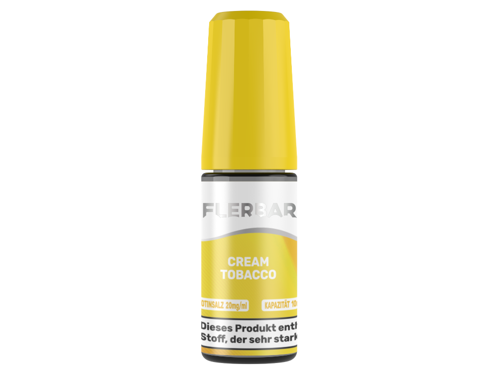 Flerbar Liquid - Cream Tobacco - Nikotinsalz Liquid 20 mg/ml 10er Packung