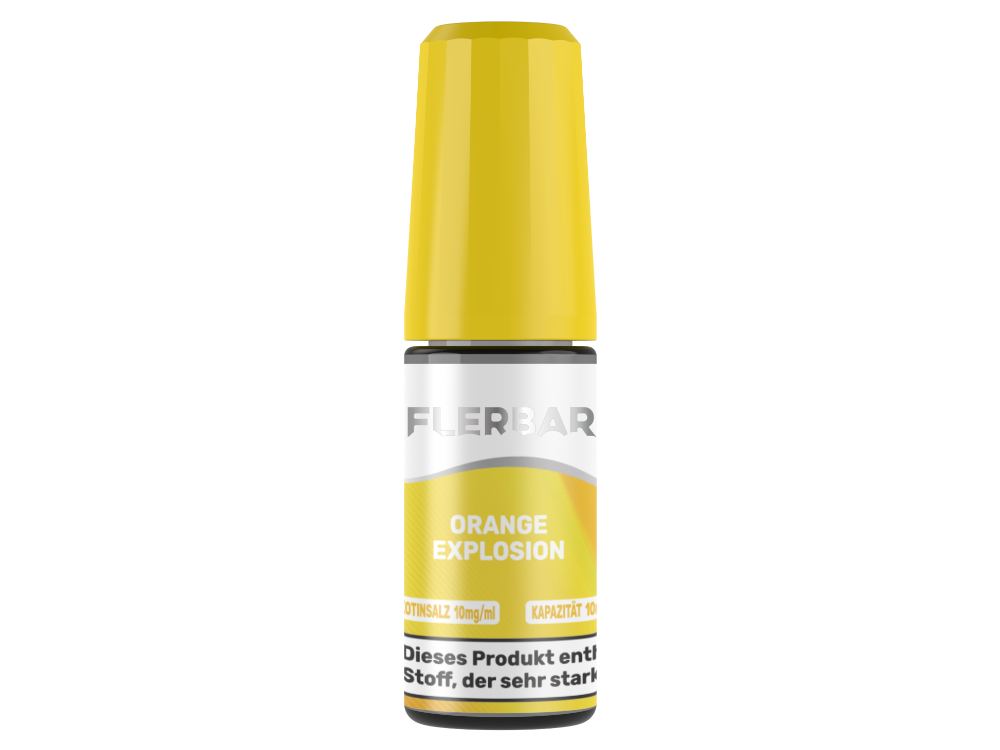 Flerbar Liquid - Orange Explosion - Nikotinsalz Liquid 10 mg/ml 10er Packung