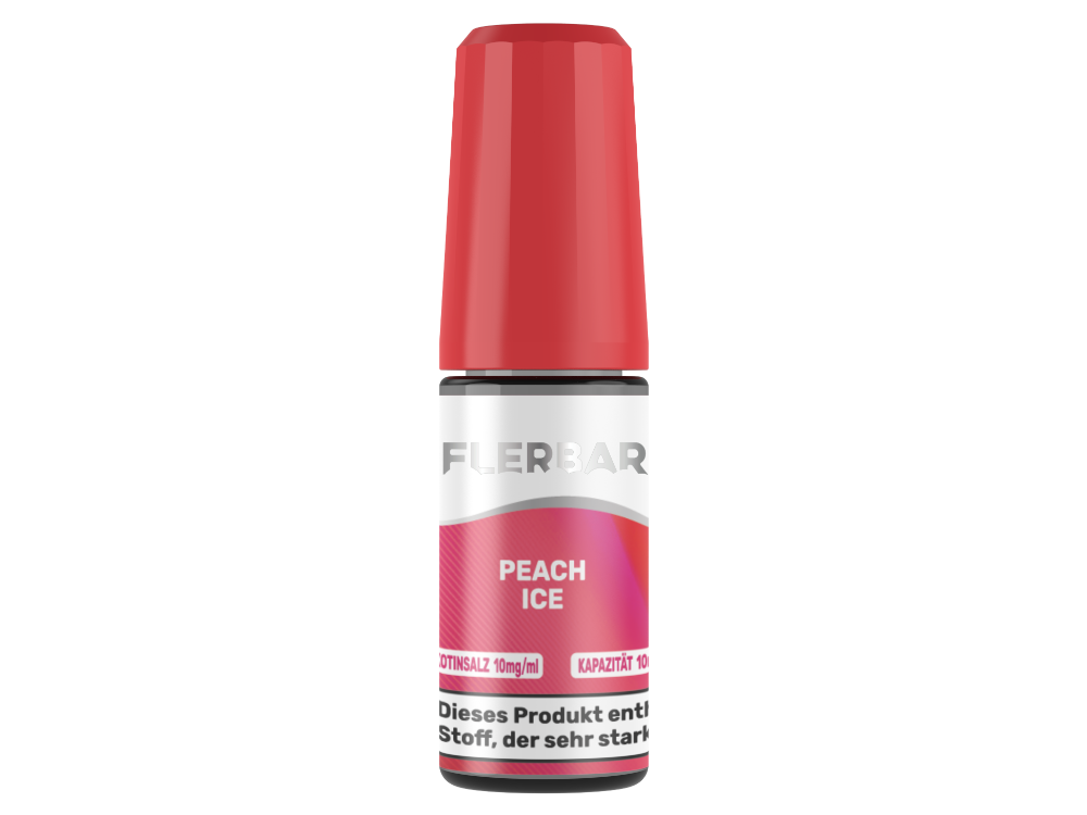 Flerbar Liquid - Peach Ice - Nikotinsalz Liquid 10 mg/ml
