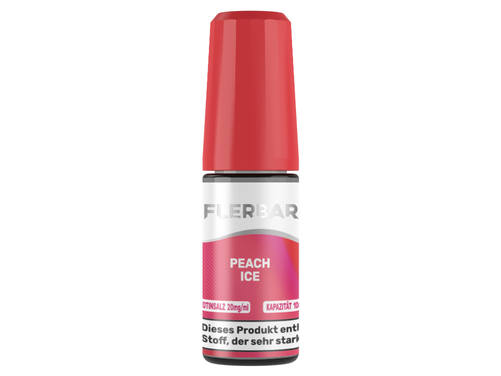 Flerbar Liquid - Peach Ice - Nikotinsalz Liquid 20 mg/ml 10er Packung