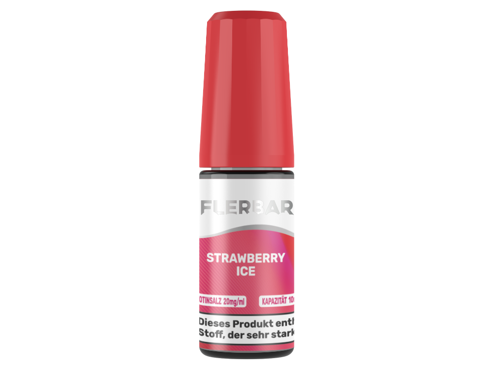 Flerbar Liquid - Strawberry Ice - Nikotinsalz Liquid 20 mg/ml 10er Packung